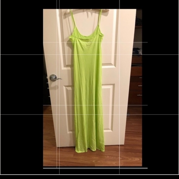 Blue Life Neon Green Maxi Dress - Picture 10 of 13